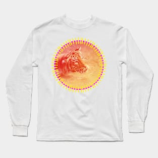 Colorful Tiger Long Sleeve T-Shirt